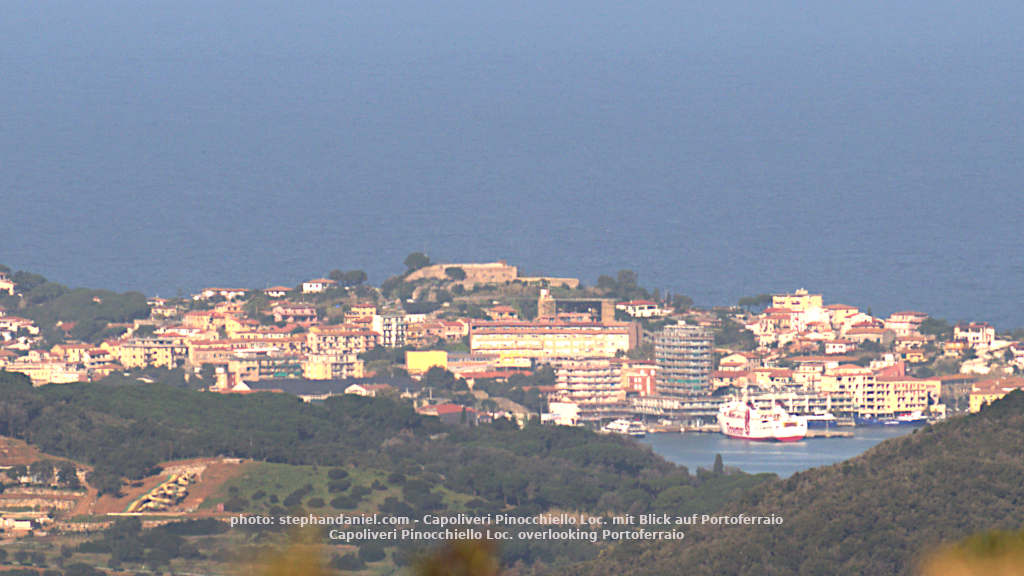 Capoliveri Pinocchiello mit Ausblick auf Portoferraio